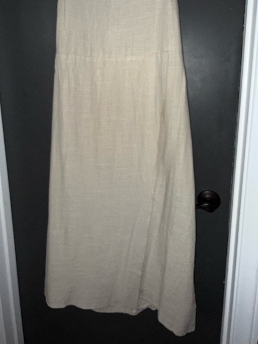 Nine West Cream Square-Neck Midi Dress - Picture 8 of 9